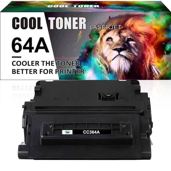 Cool Toner Compatible Toner for 64A CC364A Use for LaserJet P4014 P4015n P4015x P4515n P4515x Replacement Toner Printer Ink Black 1-Pack