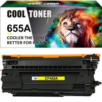 Cool Toner Compatible Toner for HP CF452A Enterprise M652n M652 M653dn M653x M653 Printer Ink (Yellow,1 Pack)
