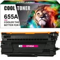 thumbnail image 1 of Cool Toner Compatible Toner for HP CF453A Enterprise M652n M652 M653dn M653x M653 Printer Ink (Magenta,1 Pack), 1 of 8