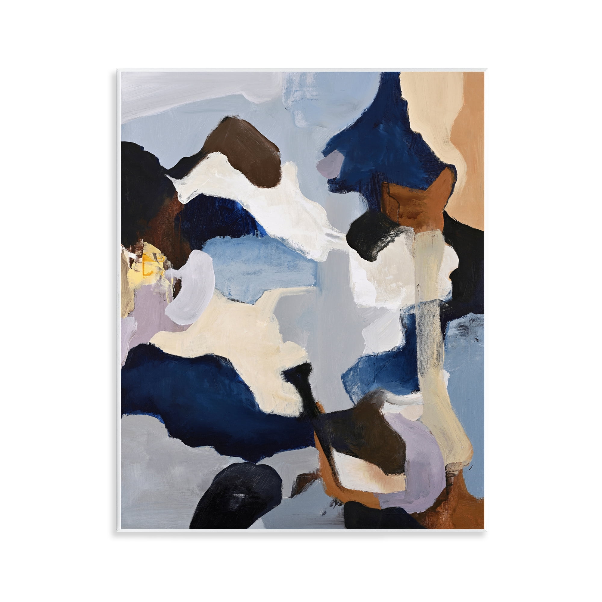 Cool Tones Composition Wall Plaque Art, design by Design Fabrikken