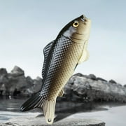 Cool Torch Lighter Funny Fish Shape, Windproof Jet Flame Lighters with Unique Design for Decoration/Collection, Novelty Gift for Men, 3.94*1.73 inches