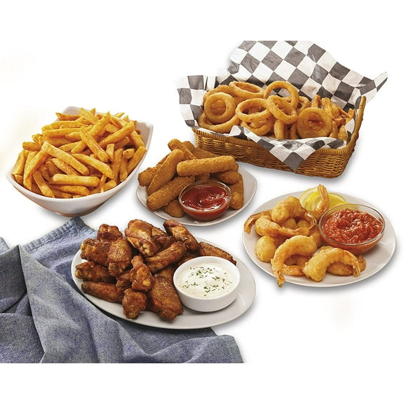 Cool Touch Electric Deep Fryer, 2L Oil Capacity, Adjustable Temp, Viewing Window, Easy Clean, Black