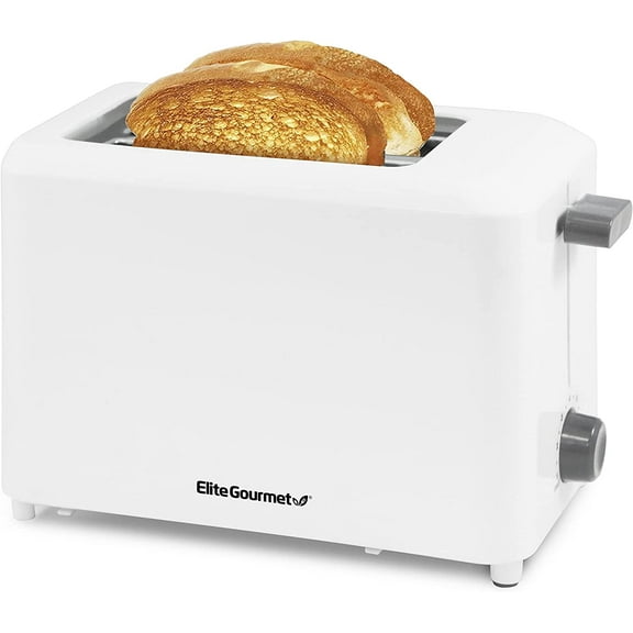 Cool Touch Toaster, 7 Toast Settings Cancel Functions, Slide Out Crumb Tray, Extra Wide 1.5" Slots for Bagels Waffles Specialty Breads, Puff Pastry, Snacks, White