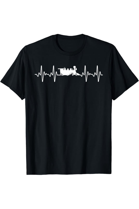Cool Train Art For Men Women Railroad Collector Train Lovers T-Shirt