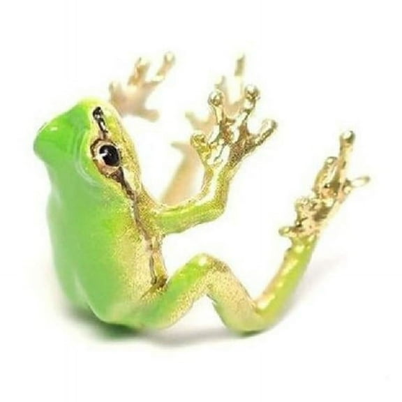 Cool Tree Frogs Ring for Couples Statement Jewelry Adjustable Size Ring Ornament