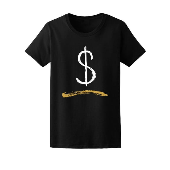 Cool Trendy Cash Money Symbol T-Shirt Men -Image by Shutterstock, Male Small