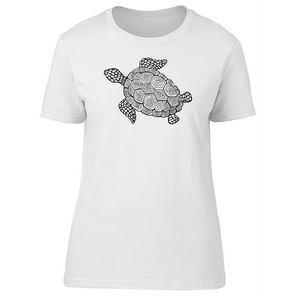 Cool Tribal Turtle Tee Women's -Image by Shutterstock