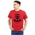 thumbnail image 1 of Cool Trophy Husband Number 1 Hubby Men's Big & Tall Crewneck Graphic Tee Brisco Brands 5X, 1 of 5