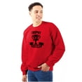 thumbnail image 1 of Cool Trophy Husband Number 1 Hubby Men Big & Tall Sweatshirt Brisco Brands 4X, 1 of 6