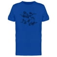 thumbnail image 1 of Cool Tropical Birds Sketch T-Shirt Men -Image by Shutterstock, Male x-Large, 1 of 2