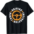 thumbnail image 1 of Cool Truck Driving Instructor Apparel Driver Education T-Shirt, 1 of 4