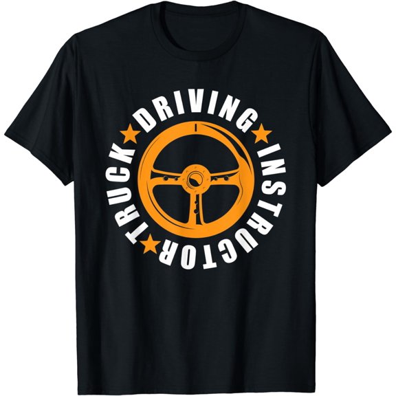 Cool Truck Driving Instructor Apparel Driver Education T-Shirt