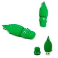 thumbnail image 1 of Flash Drive USB for Young Adults - Crocodile Flash Drive - Jumpdrive Students (Croc - Green), 1 of 7