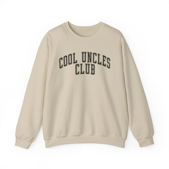 Cool Uncle Sweatshirt Gifts Crew Neck Shirt Long Sleeve Unisex