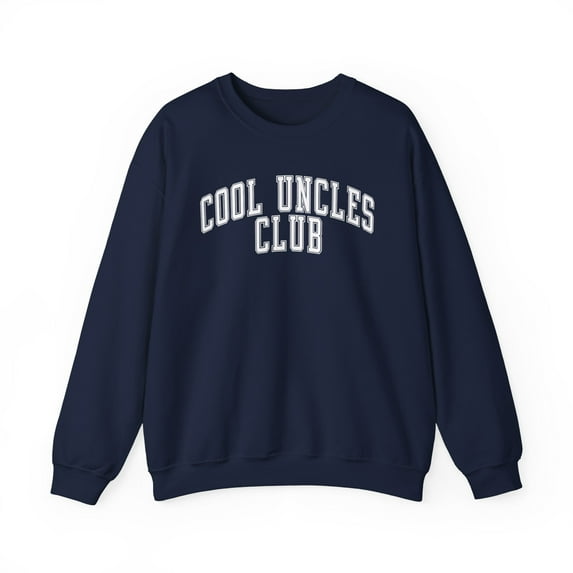 Cool Uncle Sweatshirt Gifts Crew Neck Shirt Long Sleeve Unisex