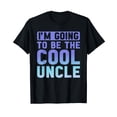 thumbnail image 1 of Cool Uncle T-Shirt with Bold Gradient Text - Perfect Father's Day Gift, 1 of 5