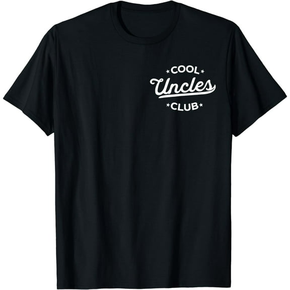 Cool Uncles Club Best Uncle Ever Funny Pocket Fathers Day T-Shirt