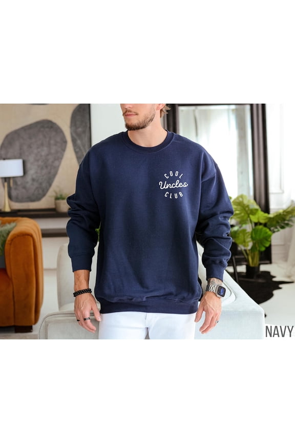 Cool Uncles Club Sweatshirt, Cool Uncles Sweater for New Uncle, Pregnancy Announcement Uncle, Uncle to Be Sweatshirt All Size S-5XL