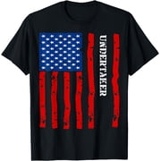 Cool Undertaker Accessories Things Stuff Usa Flag T-Shirt
