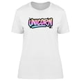 thumbnail image 1 of Cool Unicorn Quote T-Shirt Women -Image by Shutterstock, Female Large, 1 of 2