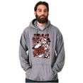 thumbnail image 1 of Cool Urban Popeye Talk is Cheap Men Big & Tall Graphic Hoodie Brisco Brands 2X, 1 of 5