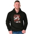 thumbnail image 1 of Cool Urban Popeye Talk is Cheap Men Big & Tall Graphic Hoodie Brisco Brands 3X, 1 of 5
