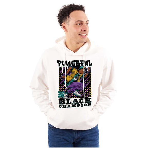 Cool Urban Powerful Black Champion Hoodie Hooded Sweatshirt Men Brisco Brands M
