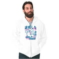 thumbnail image 1 of Cool Urban Rich Popeye Self Made Men Big & Tall Zip Hoodie Brisco Brands 2X, 1 of 5
