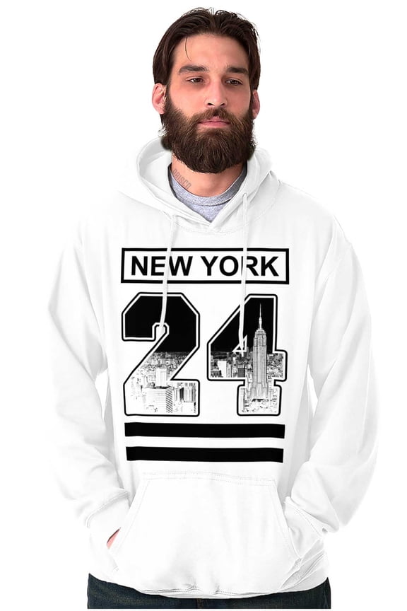 Cool Urban Streetwear New York 24 Hoodie Sweatshirt Women Men Brisco Brands X