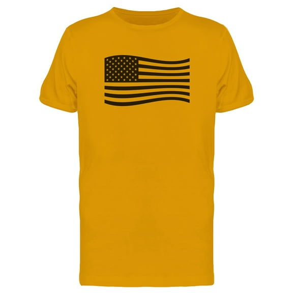 Cool Us Flag Doodle T-Shirt Men -Image by Shutterstock, Male 3X-Large