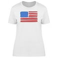 thumbnail image 1 of Cool Usa National Flag Doodle T-Shirt Women -Image by Shutterstock, Female Small, 1 of 2