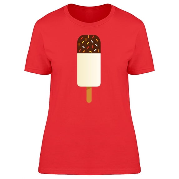 Cool Vanilla Ice Cream Pop T-Shirt Women -Image by Shutterstock, Female Small
