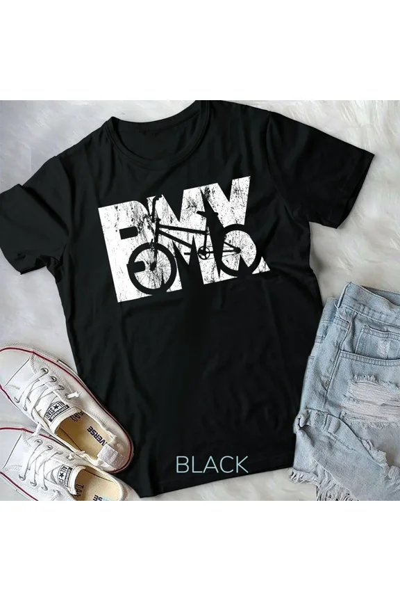 Cool Vintage BMX Bike Fan TShirt Racing Gift Boys Girls kids Unisex T-shirt