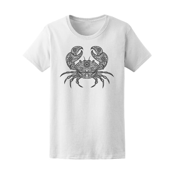 Cool Vintage Crab Sketch Tee Men's -Image by Shutterstock