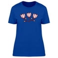 thumbnail image 1 of Cool Vintage Flowers Doodle T-Shirt Women -Image by Shutterstock, Female Large, 1 of 2