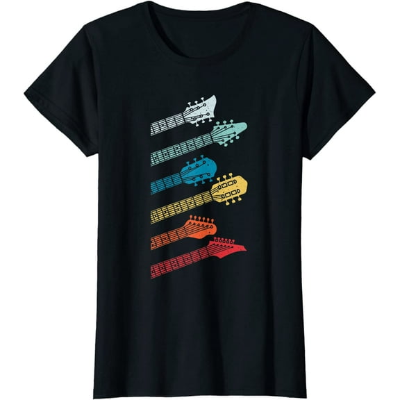 Cool Vintage Guitar Art Guitarist Guitar Lover T-Shirt