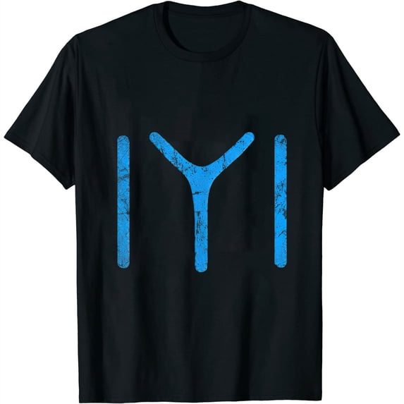 Cool Vintage Kayi Tribe Blue Symbol IYI Ottoman Empire Womens T-Shirt Black 2X-Large