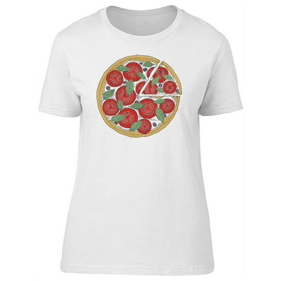 Cool Vintage Margarita Pizza T-Shirt Women -Image by Shutterstock, Female x-Large
