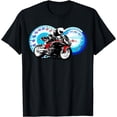 thumbnail image 1 of Cool Vintage Motorcycle biker gift bikes lovers T-Shirt, 1 of 3