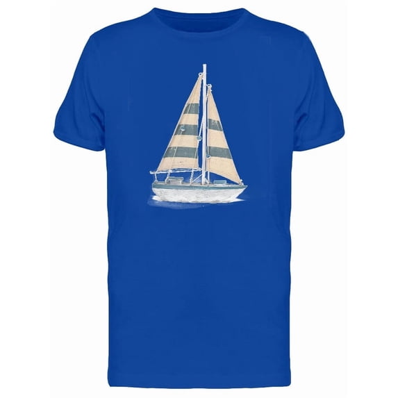 Cool Vintage Sailing Boat Tee Men's -Image by Shutterstock