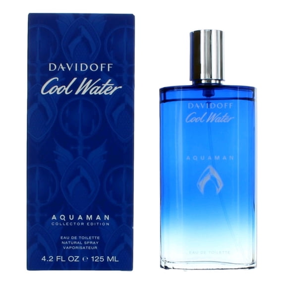 Cool Water Aquaman by Davidoff Eau De Toilette Spray Cologne For Men 4.2 oz