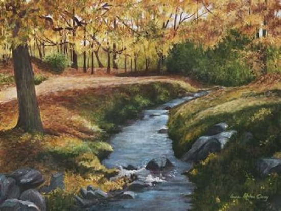 Cool Water Canvas Art - Lene Alston Casey (18 x 24)