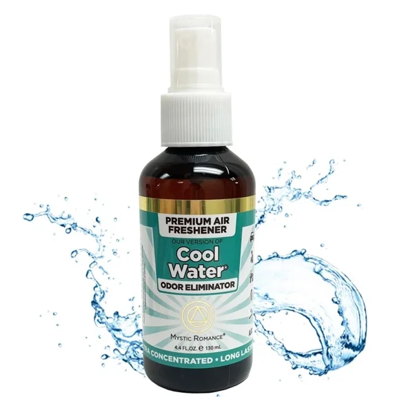 Cool Water Room Spray Air Freshener Deodorizing Bathroom Room Spray Home 4.4Oz