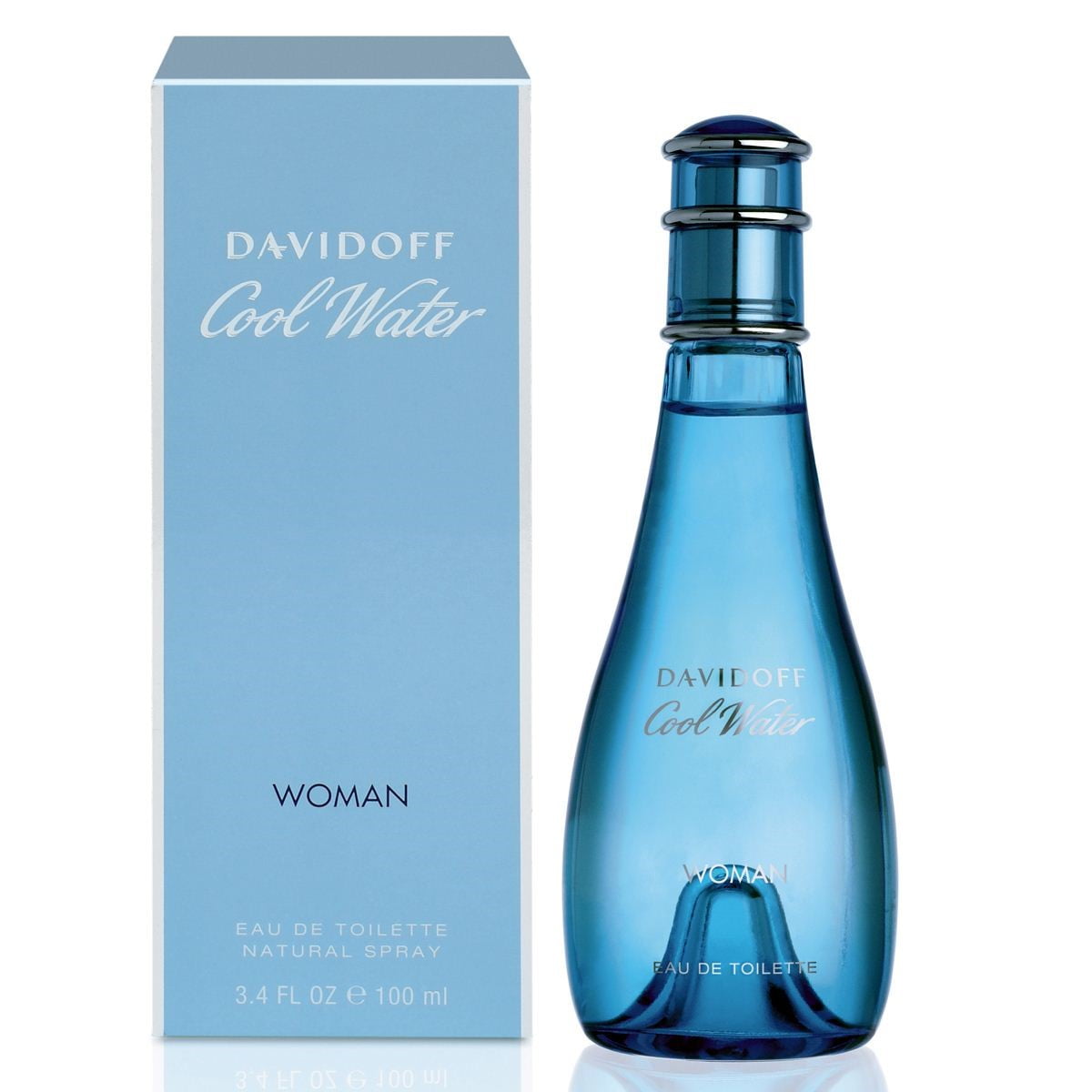 Cool Water Eau De Toilette Spray By Davidoff - 3.4 oz Cool Water Eau De Toilette Spray By Davidoff - 3.4 oz
