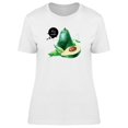 thumbnail image 1 of Cool Watercolor Avocado T-Shirt Women -Image by Shutterstock, Female Medium, 1 of 2