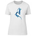 thumbnail image 1 of Cool Watercolor Blue Lizards T-Shirt Women -Image by Shutterstock, Female XX-Large, 1 of 4