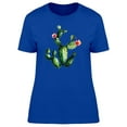 thumbnail image 1 of Cool Watercolor Mexican Cactus Tee Women's -Image by Shutterstock, 1 of 2