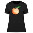 thumbnail image 1 of Cool Watercolor Peach Doodle T-Shirt Women -Image by Shutterstock, Female Small, 1 of 2