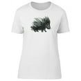 thumbnail image 1 of Cool Watercolor Porcupine T-Shirt Women -Image by Shutterstock, Female XX-Large, 1 of 4