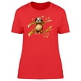thumbnail image 1 of Cool Watercolor Sloth T-Shirt Women -Image by Shutterstock, Female Small, 1 of 2